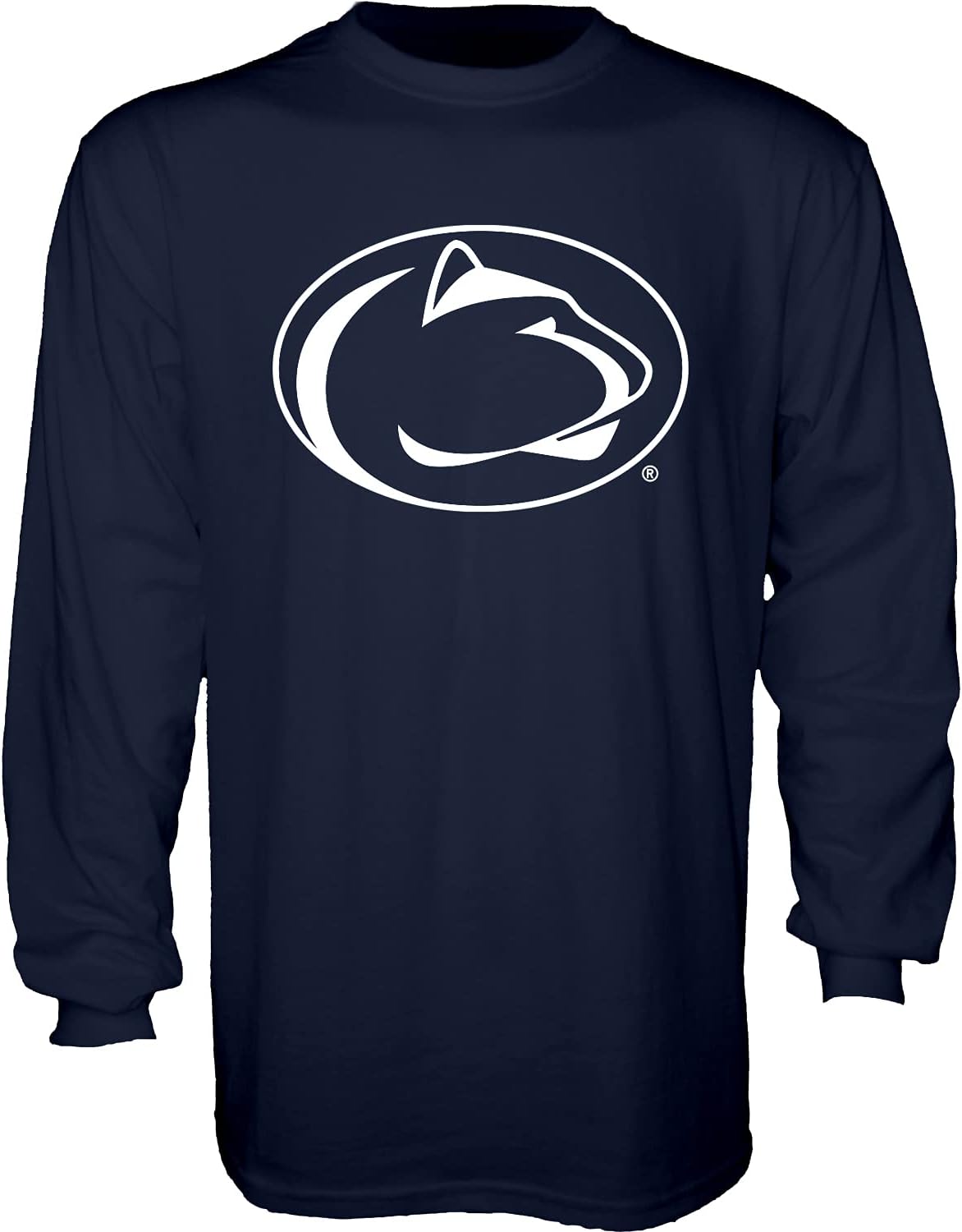Blue 84 Men's Penn State Nittany Lions Long Sleeve T Shirt Team Color Icon, Navy, X-Large