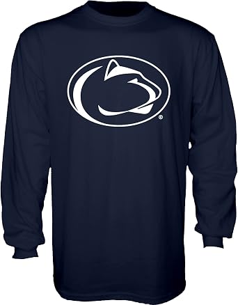 Blue 84 Mens Penn State Nittany Lions Long Sleeve T Shirt Team Color Icon, Navy, Large