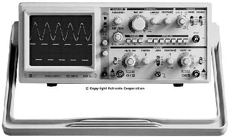 OS-5020G Oscilloscope with Built-In 1MHz Function Generator, without Probe, 20MHz, 2-Channel, Dual Trace