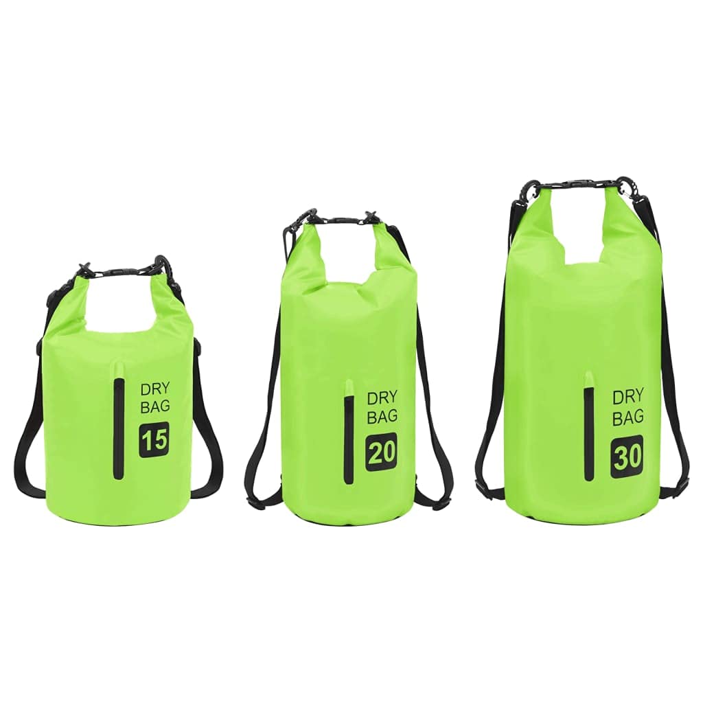 Mangloder Bolsa Seca Impermeable con Cremallera L de PVC para Deportes Acuáticos, Canoa, Kayak, Canoa, SUP, Vela, Buceo, Snorkel, Natación, Pesca con Correas de Hombro Ajustable