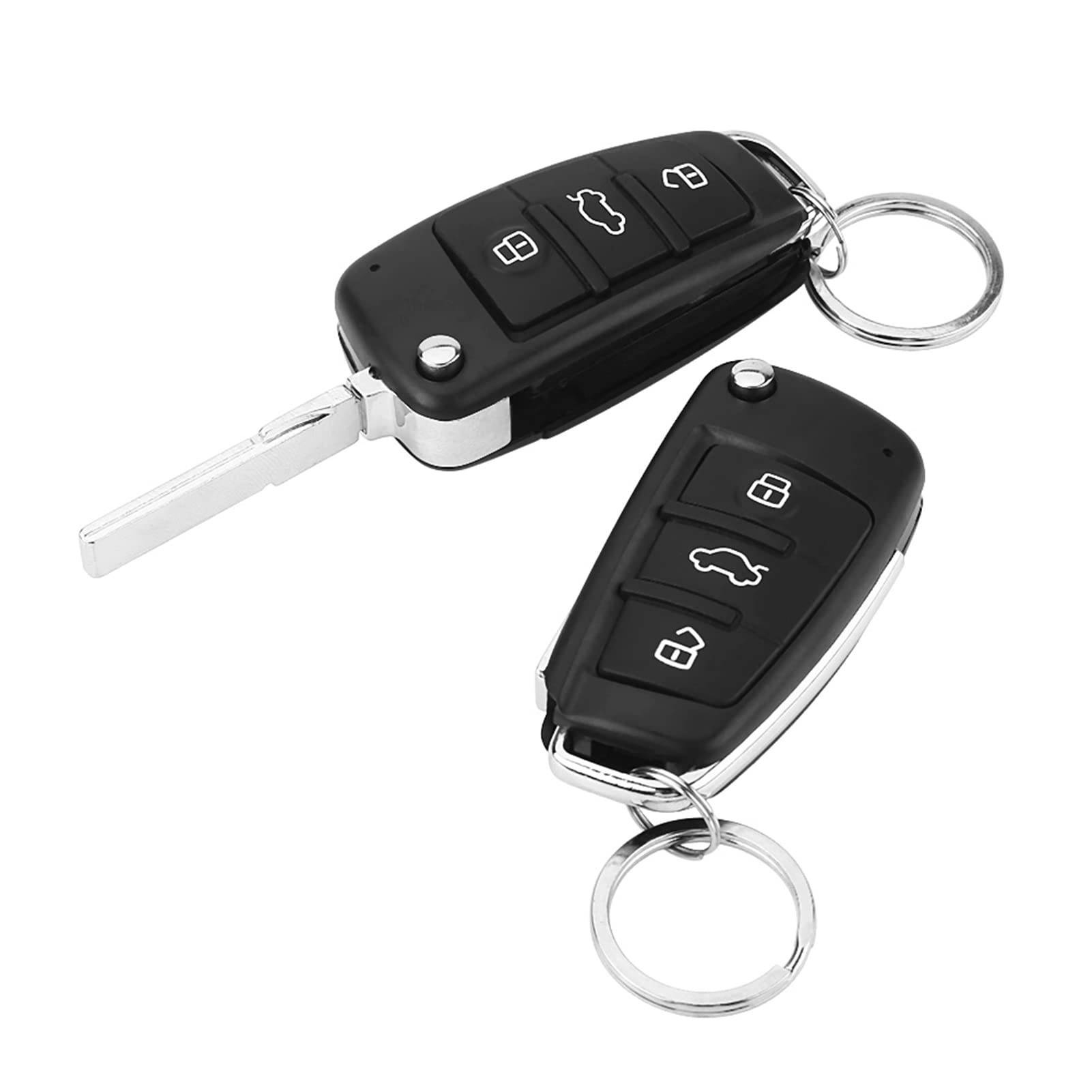 Verrouillage Centralisé de Voiture, Système d'entrée sans Clé Universelle de Serrure Centrale de Voiture avec Le Kit de Télécommande de Dégagement de Coffre,système d'alarme de Voiture