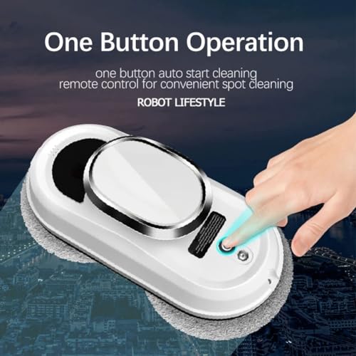 SYTEH Electric Window Cleaner - Smart Glass Cleaning Robot with 2800Pa Suction, Remote Control - Indoor/Outdoor Use - Image 5