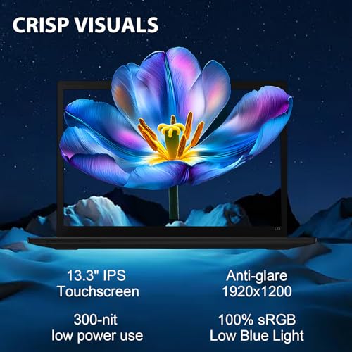 Image of Lenovo ThinkPad L13 Yoga Gen 5 2-in-1 Business AI PC Laptop (13.3 inch FHD+ Touchscreen, Intel Core Ultra 5 125U, 16GB DDR5 RAM, 512GB SSD) Backlit, Fingerprint, 1080P IR Webcam, Thunderbolt 4, Win 11 Pro