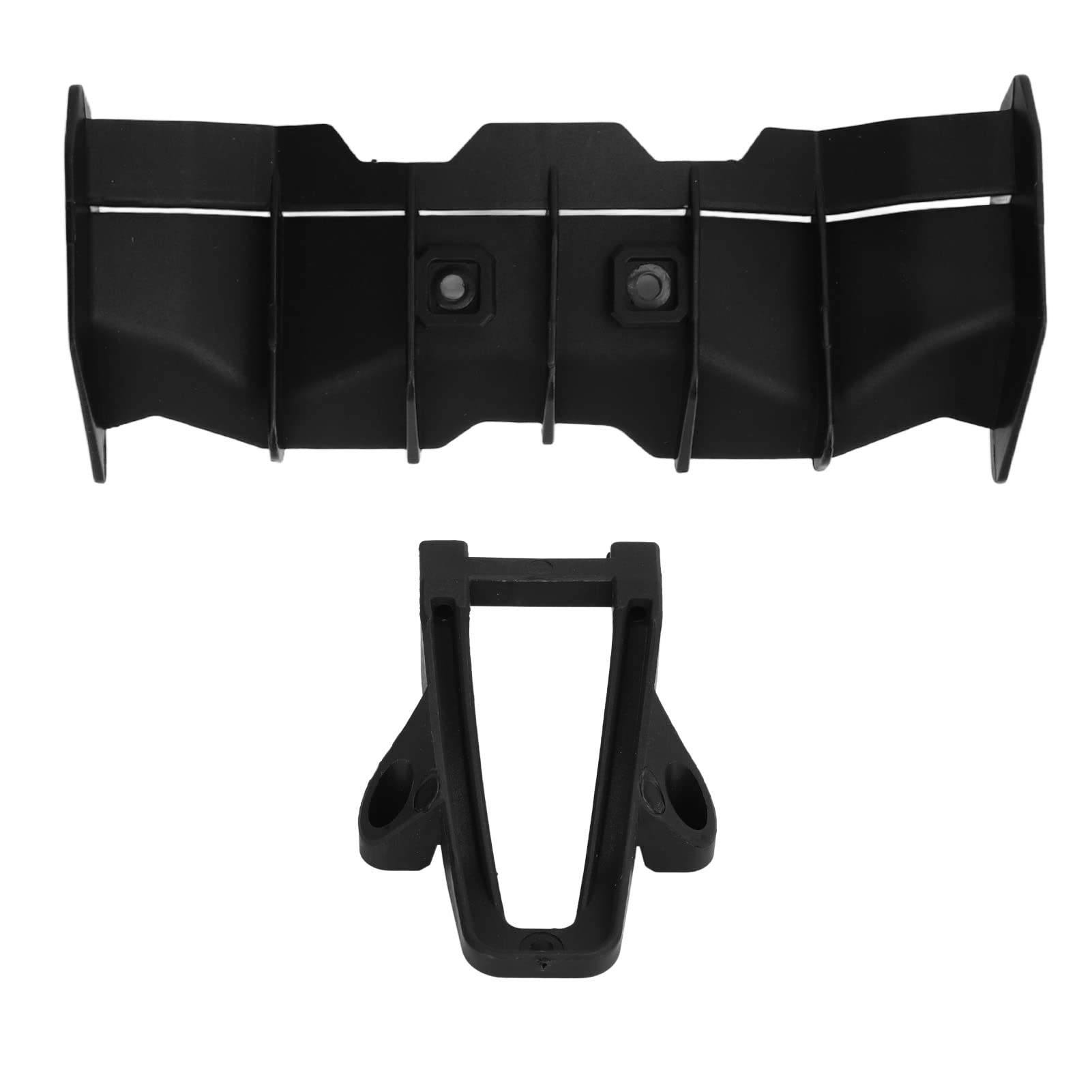 Culnflun RC Tail Wing Lightweight Low Resisting Rear Wing Accessories Fit for SCY 16101 16102 16201 1/16 RC Car Black