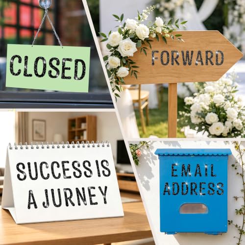 Image of Glitter Letter Stickers, 3 Inch Large Letters for Poster Board (Black) | 160 PCS,Self-Adhesive,Vinyl Alphabet Stickers,Bulletin Board Letters for Classroom,Party,DIY Crafts,Home,Office,Mailbox Decor