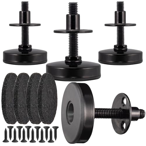 NEWBYTEK 3/8-16 Adjustable Leveling Feet Heavy Duty, 2'...
