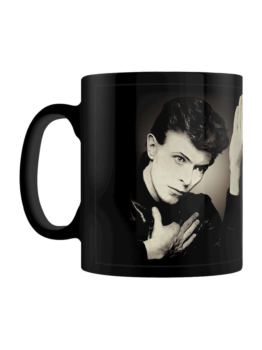 Pyramid International David Bowie (Heroes) Black Mug - 10Oz / 315Ml Ceramic Mug - One Size