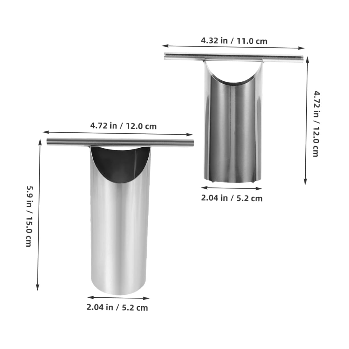 OKUMEYR 2pcs Watermelon Corer Tool Efficient Melon Punching Gadget for Preparation for Parties Gatherings and Picnics Kitchen Supply