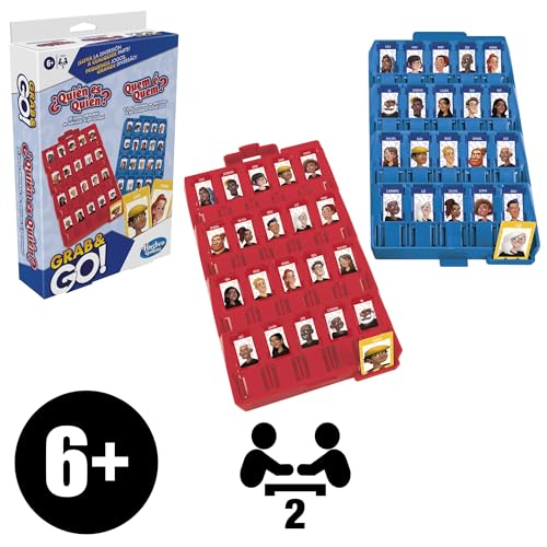 Who's Who? Grab and Go Game - The Original Character Guessing Game - Portable Game for 2 Players - Kids Travel Game - Image 2