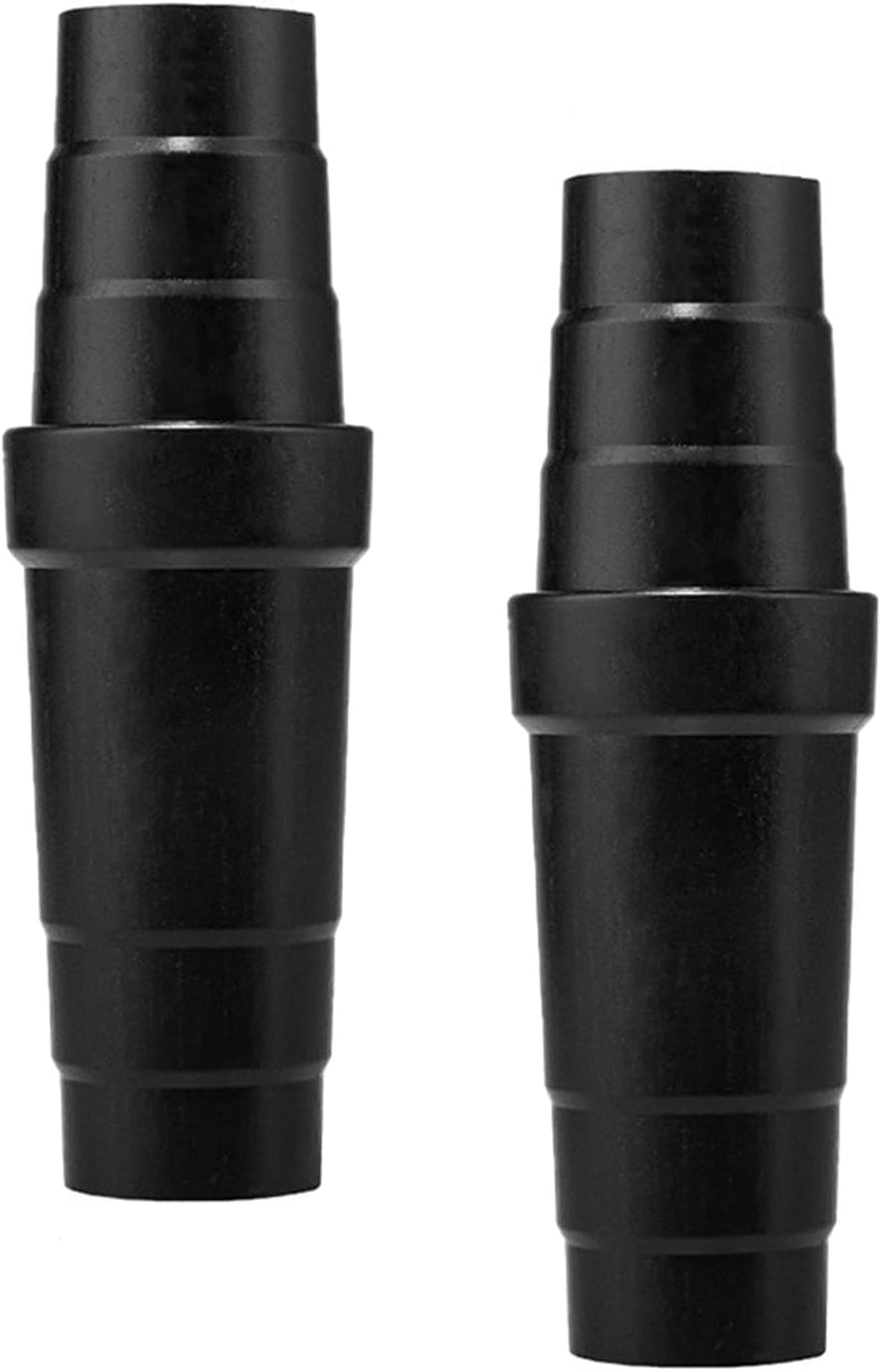 2 Pcs Vacuum Cleaner Hose Adapter, Universal Dust Extractor Hose Adaptor, Leak-Proof Connector for 31.5mm-45mm Dust Extraction Hoses for Power Tools Table Saw Circular Saw Eccentric Grinder