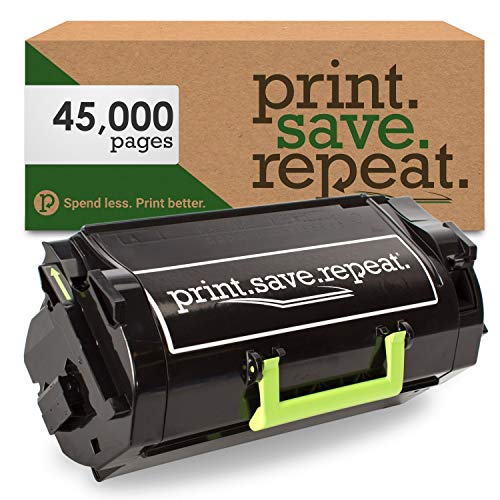 Print.Save.Repeat. Lexmark 521X Extra High Yield Remanufactured Toner Cartridge for MS711, MS811, MS812 Laser Printer [45,000 Pages]