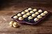 Trudeau Structure Silicone Pro Muffin Pan, 20 Count, Grey/Pink (09914072)