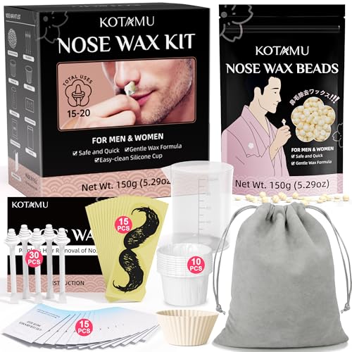 KOTAMU Waxing Kit Black Digital Wax Kit for Women Men Sensitive Skin Hard Waxing Pot for Eyebrow Face Leg Underarm Coarse Soft Hair Removal Professional Wax Warmer with 25 Accessories for Home Salon