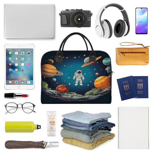 Bolsa Tote Nylon Ajustable Grande para Laptop y Oficina miniatura 5