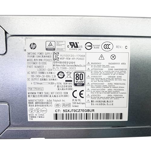 BestParts New 180W Power Supply PSU Compatible with HP Pavilion 590 690 TG01 TP01 Envy TE01 Desktop by BestParts - Used condition - Image 5