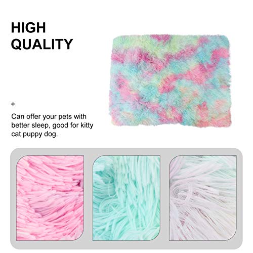ULTECHNOVO Cama de Animais de Pelúcia Almofada Dupla Camada Quente Tapete Ultra Macio Do Gato Do Cão