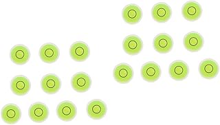 Mikikit 20 Pcs Camera Tripod Level Degree Mark Universal Level Fishing Chair Accessories Wood Monitor Stand Camera Level Trvlpod Tripods Mini Tripod Trivets Bubble Level Beads