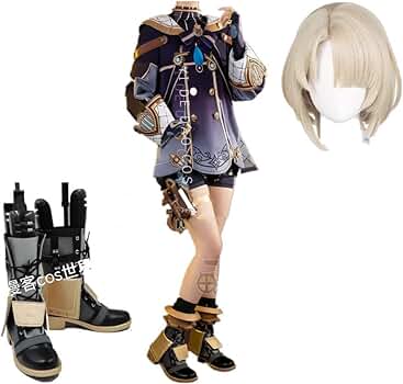 Amazon.co.jp: 原神 Genshin Impact Freminet フレミネ コスプレ衣装 
