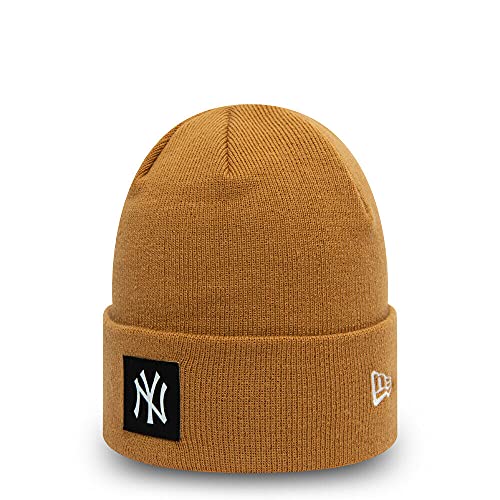 New Era Wintermütze Beanie - Cuff New York Yankees Wheat