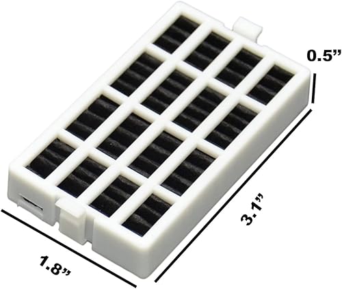 Miniatura 7 de 6 piezas W10346771A conservador de productos y 3 filtros de aire W10311524 compatibles con refrigerador Whirlpool KitchenAid