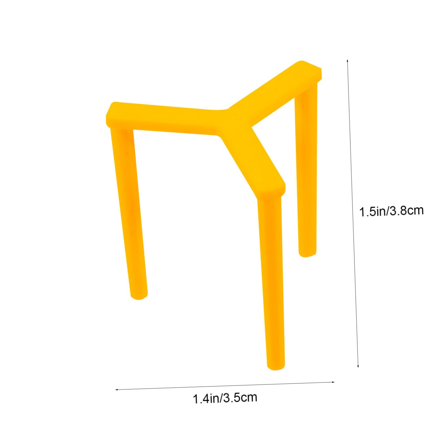 GRIRIW Pizza Stand Tripod Stackable Pizza Tripod Plastic Stack Support Frame Slice Holder