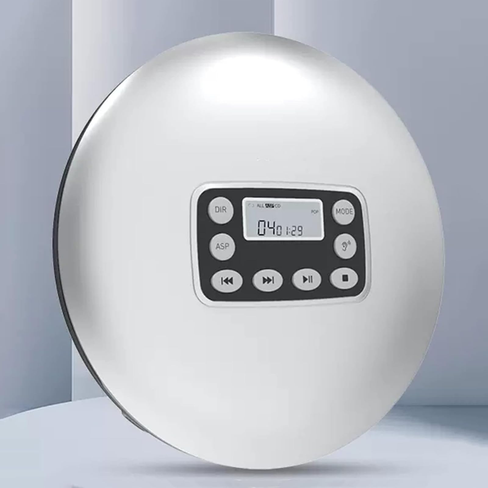 Altoparlante CD Ricaricabile, Lettore CD Portatile Con Porta Da 3,5 Mm E Display LCD, Compatibile Con CD/CD-R/CD-RW/MP3, Effetto Sonoro Eccellente E Antiurto, Per Rilassarsi, Studiare, Regalare