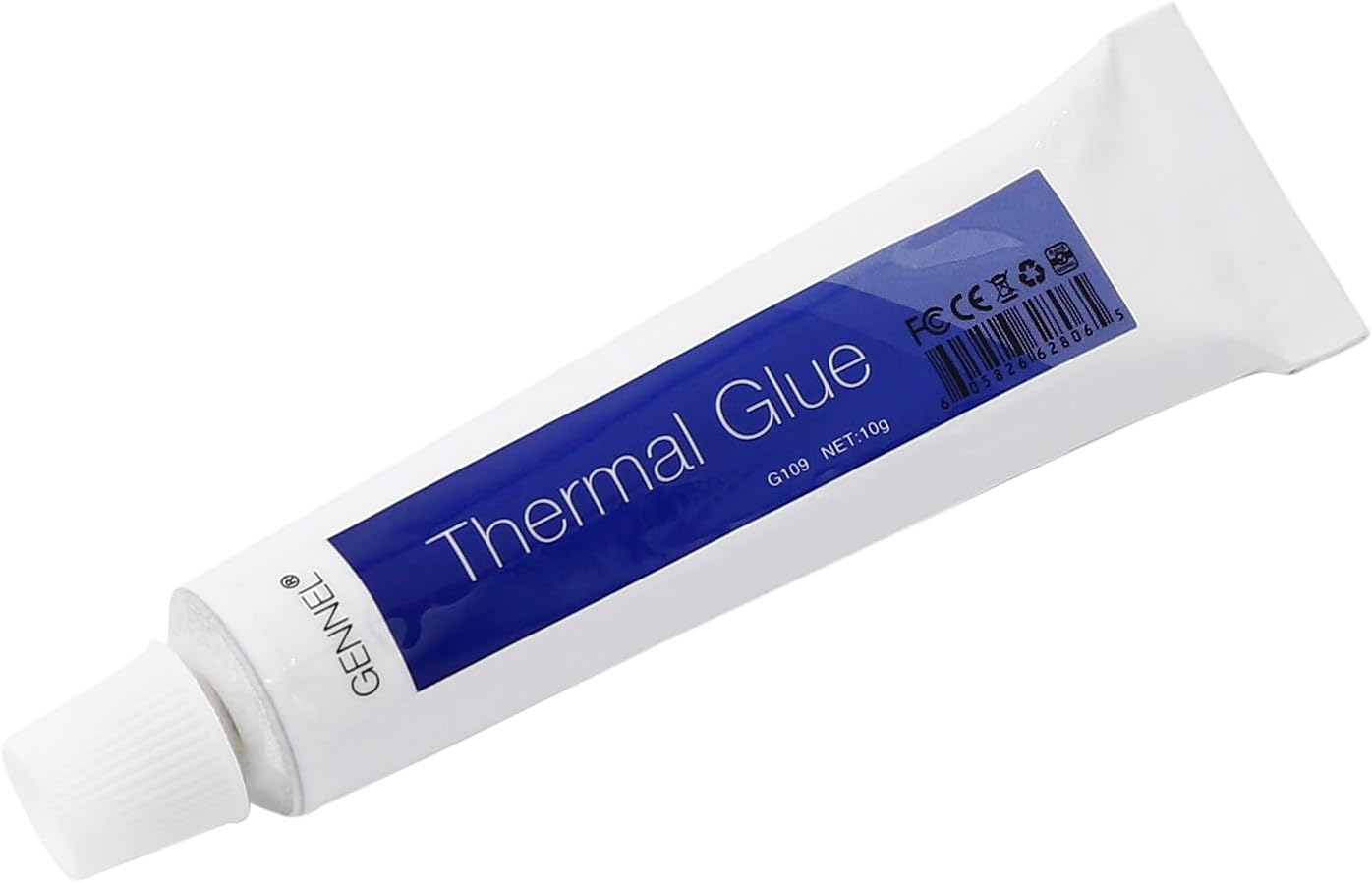 G109 10g Thermal Conductive Glue, Silicone Glue, Thermal Plaster, Silicone Viscous Adhesive Compound, Heatsink Glue for LED GPU MOSFET Printer Chipset IC High Performance