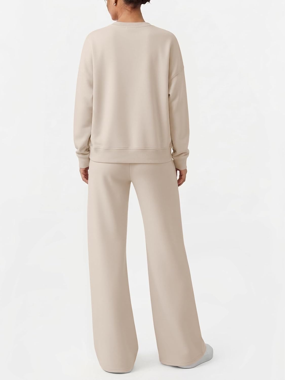 EFAN Womens Sweat Sets 2 Piece Sweatsuits Modal Blend Matching Loungewear image 3