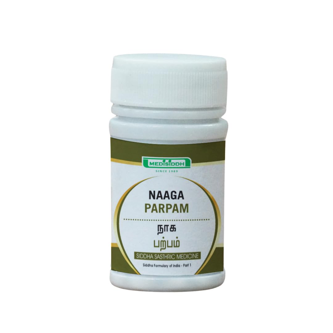 Medisiddh Naga Parpam 10 gms | Traditional Siddha Formulation | Digestive & Respiratory Wellness Support-image-15