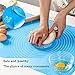 Silicone Baking Mat for Pastry Rolling Dough with Measurements,19.7