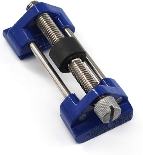 Guía de afilado de cincel fijo con abrazadera con rodillo de latón para cincel de madera, cepilladora, hoja, graver, borde de cincel plano afilado -