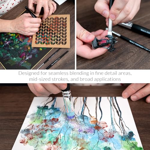 Paint Brushes For Blending Acrylic