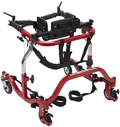 Wenzelite Star Posterior Gait Trainer, Red, Pediatric