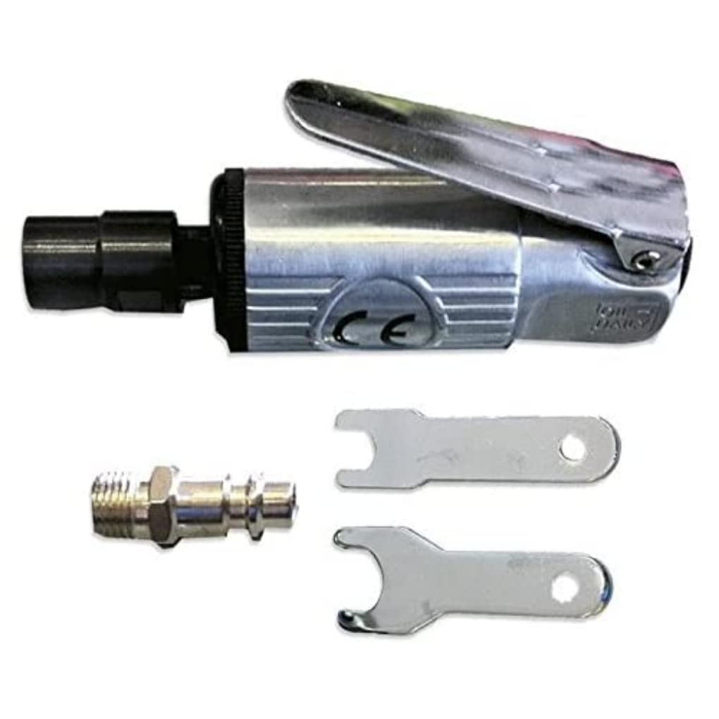 Amoladora neumática 1/4 compacta para rectificado de metal y moldes