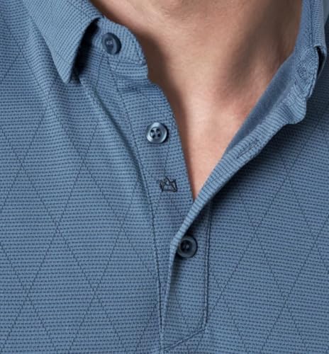 Men's Stretch Moisture Wicking Short Sleeve Polo Shirt4