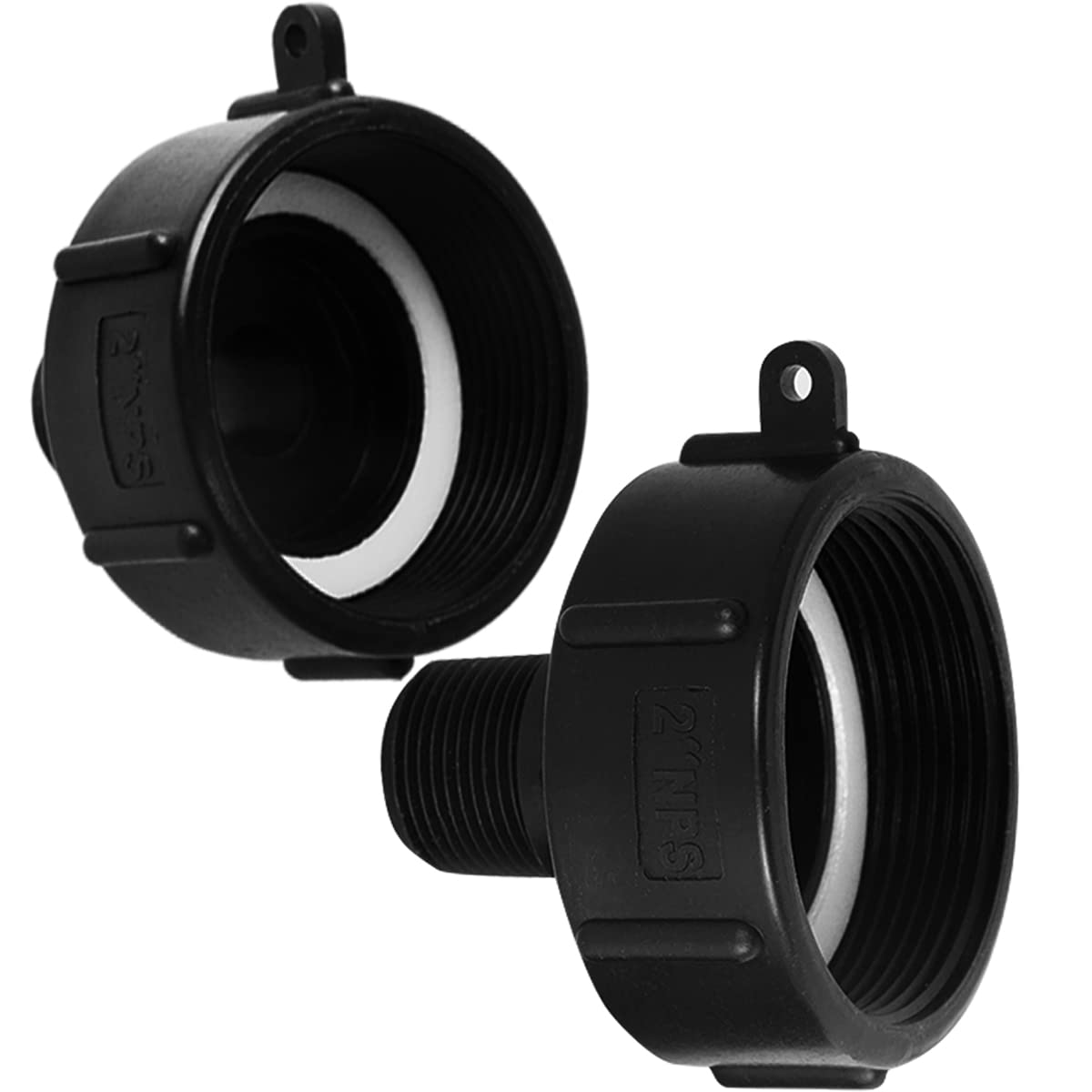 Buy 275 330 Gn IBC Tote Adapter Tank Drain Adapter 2inch Fine Thread