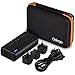 Odoga Voltage Converter 220V to 110V Travel Adapter with 4 USB Ports 3 AC Outlets and UK/Europe/AUS International Travel Plugs for More Than 150 Countries