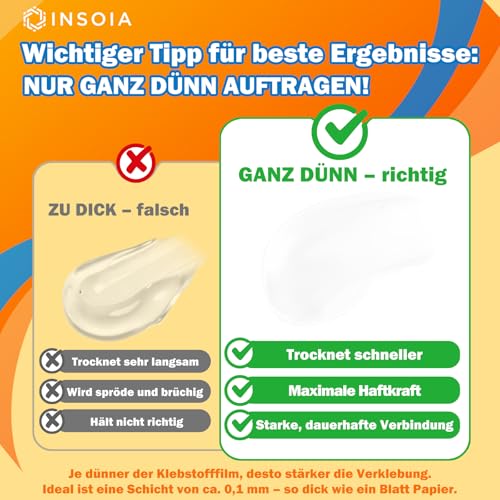 Sekundenkleber Gel (12er-Pack x 3g) – extra starker & wasserfest Superkleber für schnelle, flexible Sofortreparaturen, transparent kontakt Kleber für Kunststoff, Holz, Porzellan, Glas uvm.