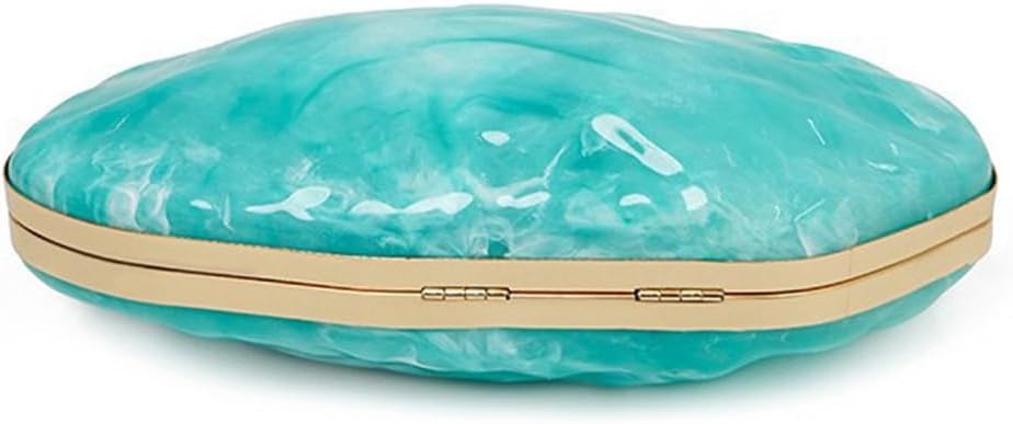 Caistre Women’s Acrylic Evening Bag 2026 Glitter Marble Clutch Purse Trendy Wedding Party Prom Handbag