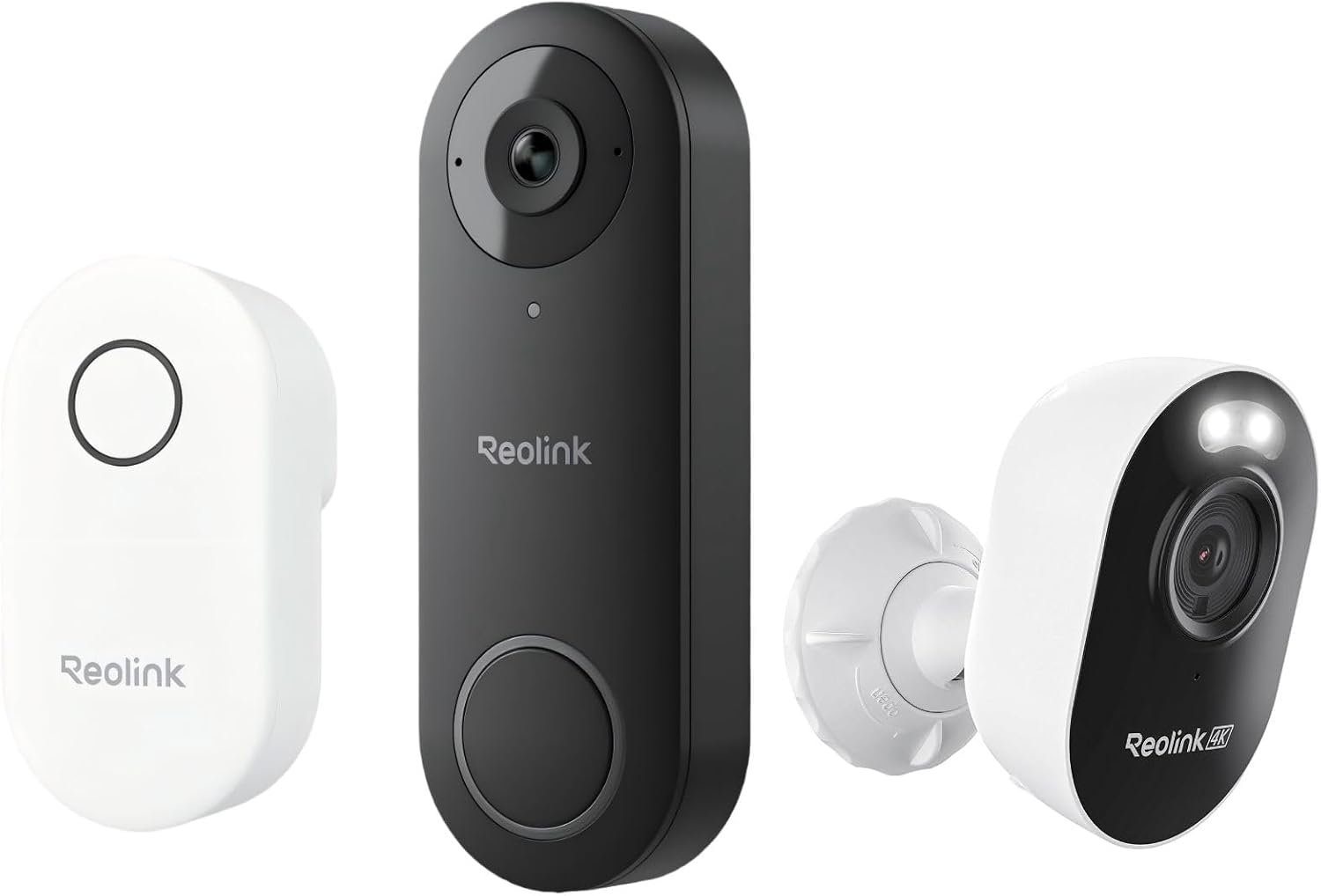 REOLINK 4K Lumus Pro with 2K Video Doorbell WiFi