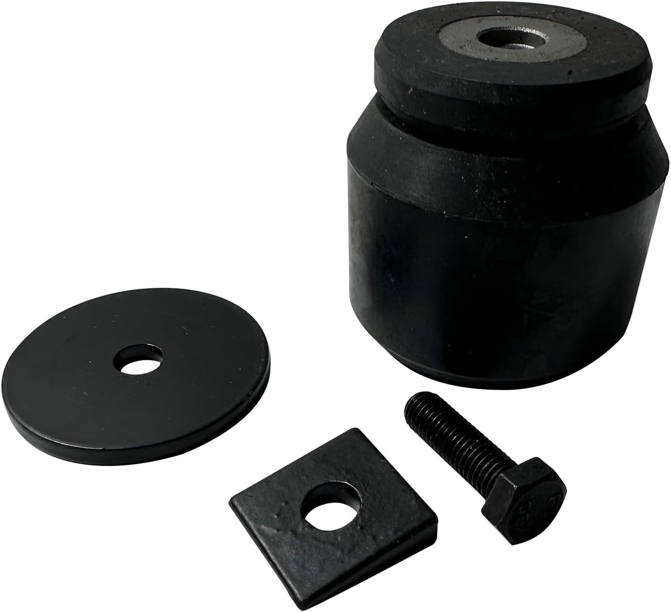 Front Black Suspension Helper Spring Kit Compatible with 1999-2021 Chevy GMC Cadillac Silverado Sierra Avalanche Express Savana 1500 2500 3500 Tahoe Yukon Escalade ESV EXT