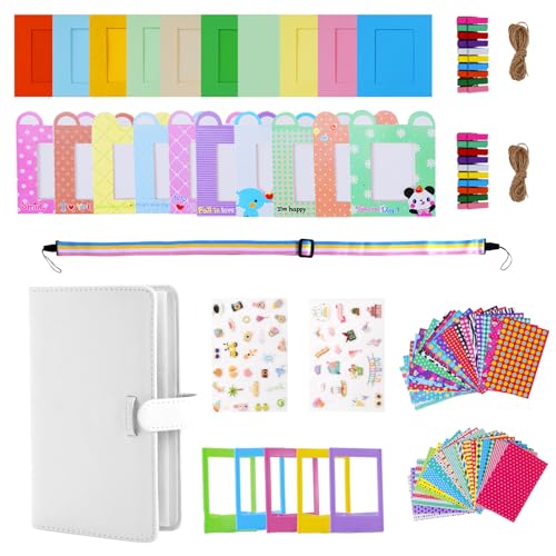 Álbum de fotos de bolsillo para organizar capturas y proteger recuerdos de cámaras Instax Mini 12