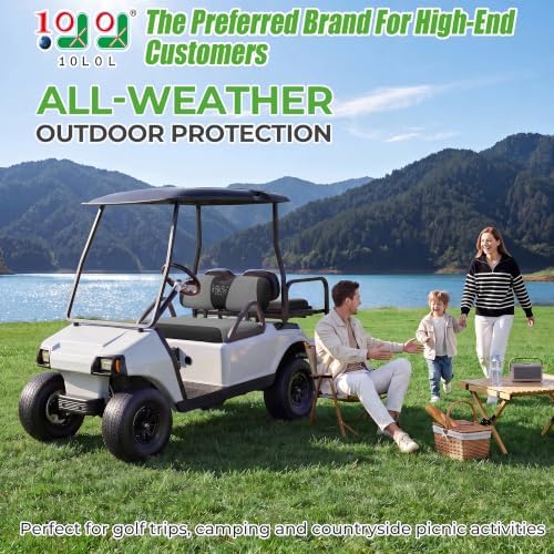 10L0L Golf Cart Seat Covers for Yamaha EZGO Club Car Seat Towel Cushion Alternate view