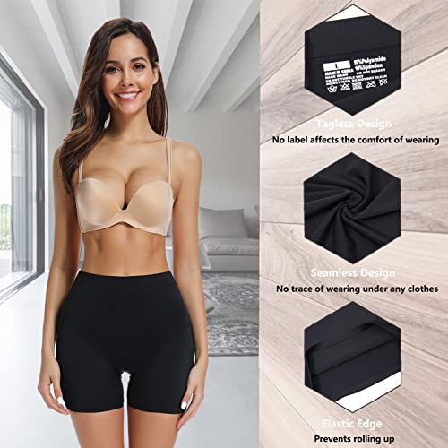 Image of JOYSHAPER Boyshorts Panties for Women Anti Chafing Underwear Slip Shorts for Women Under Dress