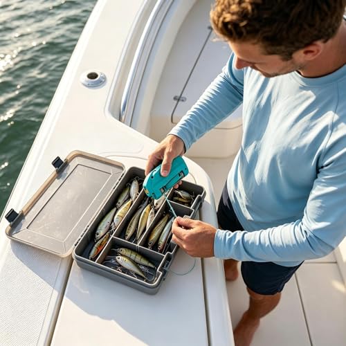 Máquina de anudar líneas de pesca para evitar nudos débiles 2