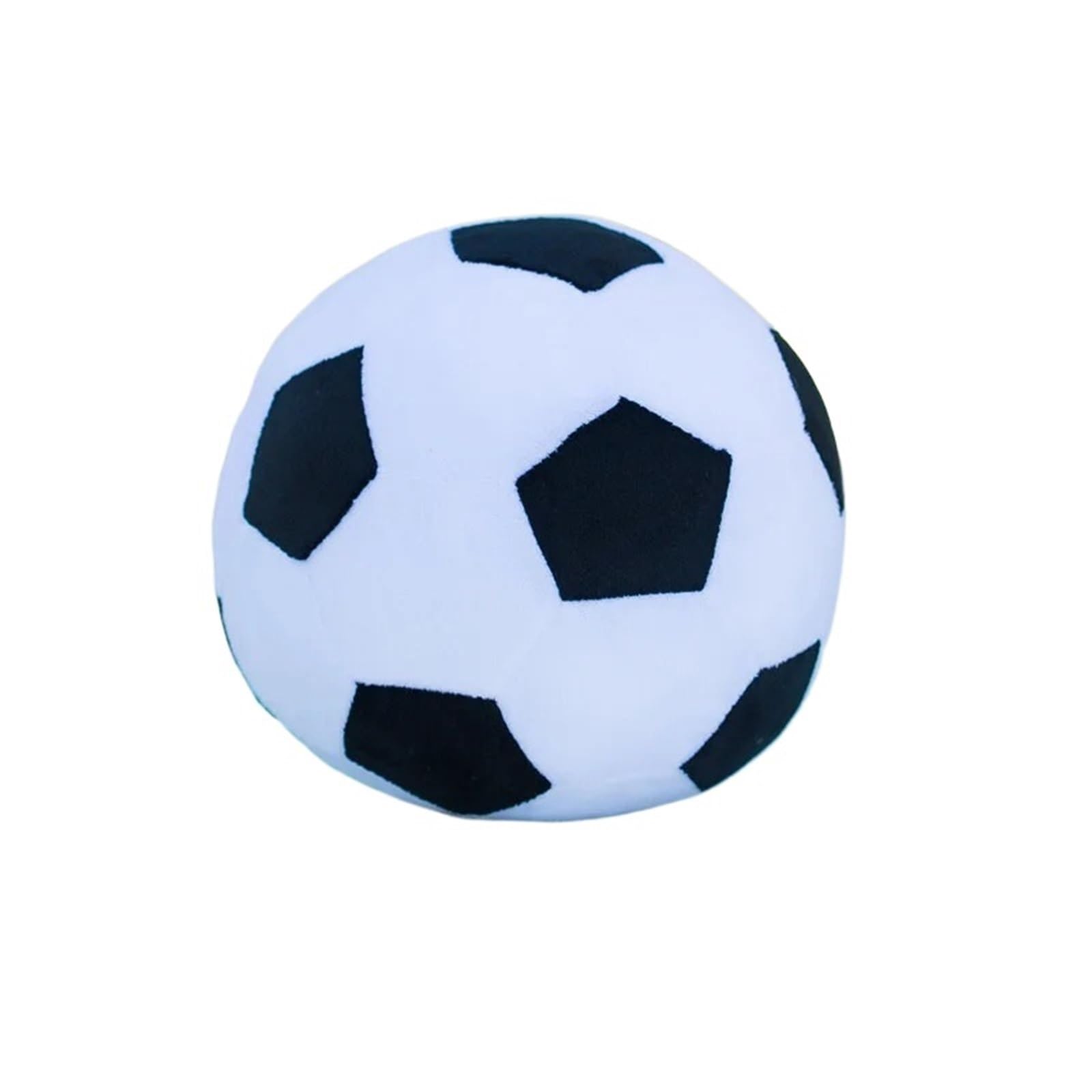 SNGUOQ Creative Spherical Cushion Simulated Football Basketball Plush For Sofas And Bedrooms(Football 18cm)