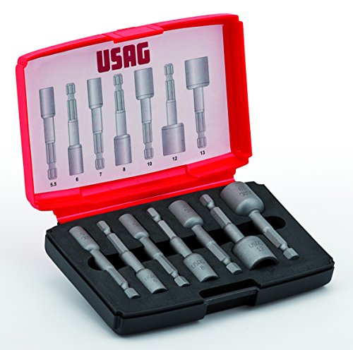 USAG 664 B/S7 Assortment of Magnetic and Compass Inserts for Hexagonal Screws (7 pieces)