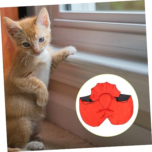 Capa para perro Halloween ligera Abaodam estilo vampiro miniatura 3