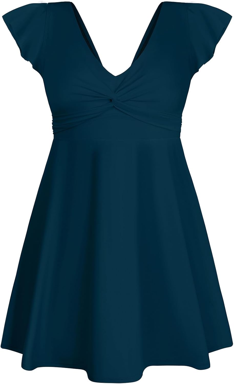 Hanna Nikole Womens Plus Size One Piece Swimsuits, Tummy Control Swimdress, Slimming Push Up Full Coverage Beachwear - Image 7