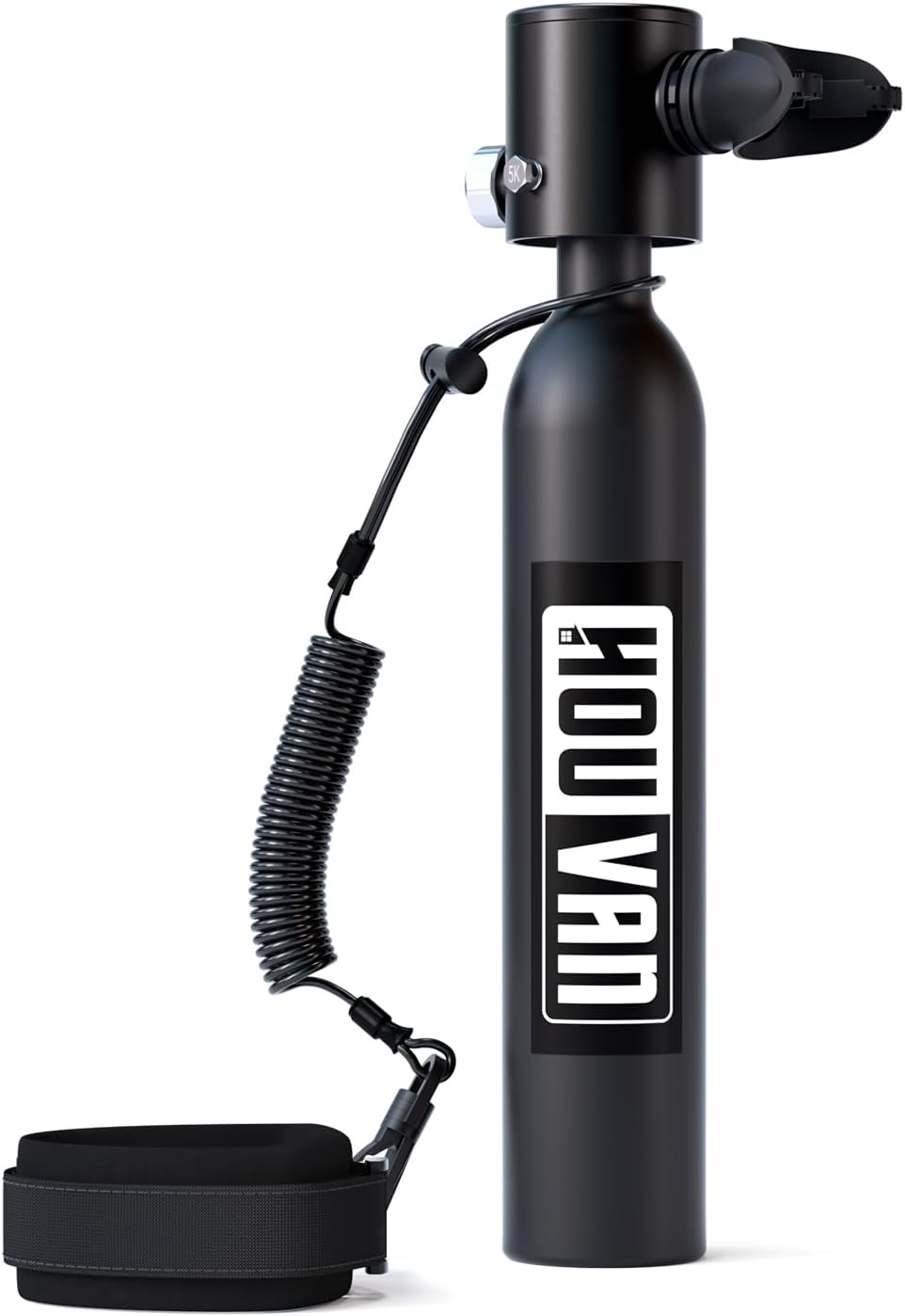 Mini Scuba Tank 0.5L Capacity Inflatable Diving Tank DOT Certified Portable Scuba Tank Support Underwater Breathing up to 16ft for Underwater Work/Underwater Recreation